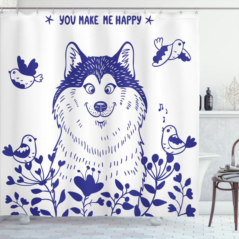 Blooming Field Shower Curtain