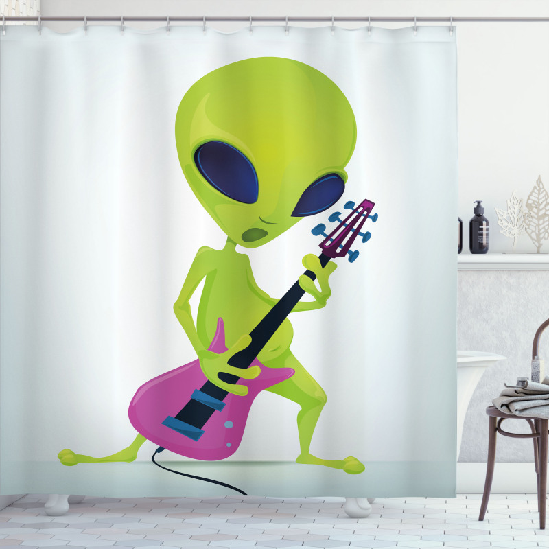 Music Monster Shower Curtain