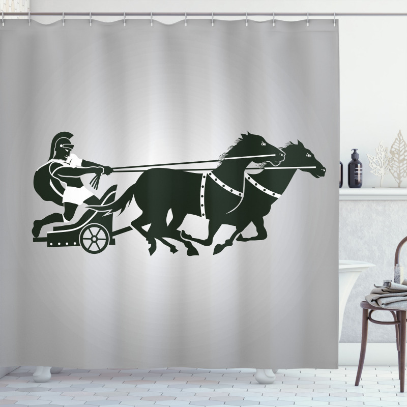 Chariot Gladiator Shower Curtain