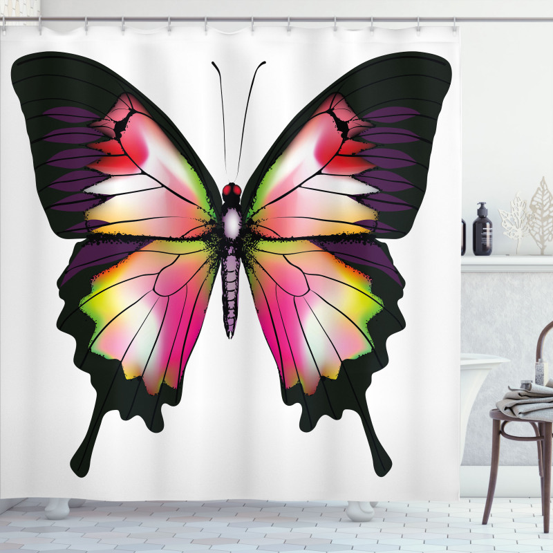 Lively Insect Shower Curtain