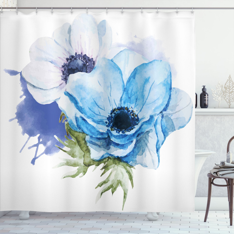 Rustic Blossoms Shower Curtain