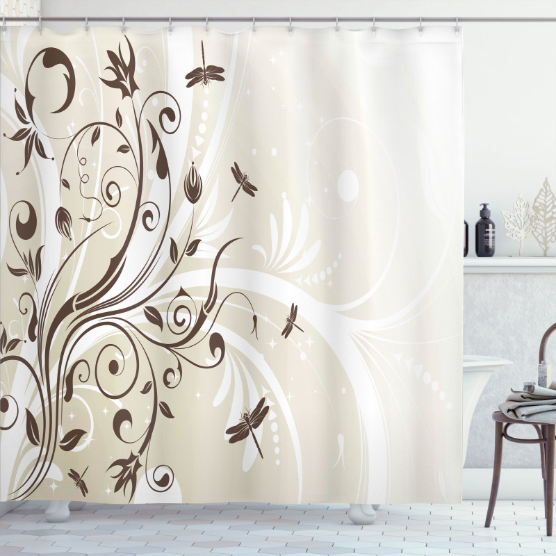 Seasonal Flourish Shower Curtain