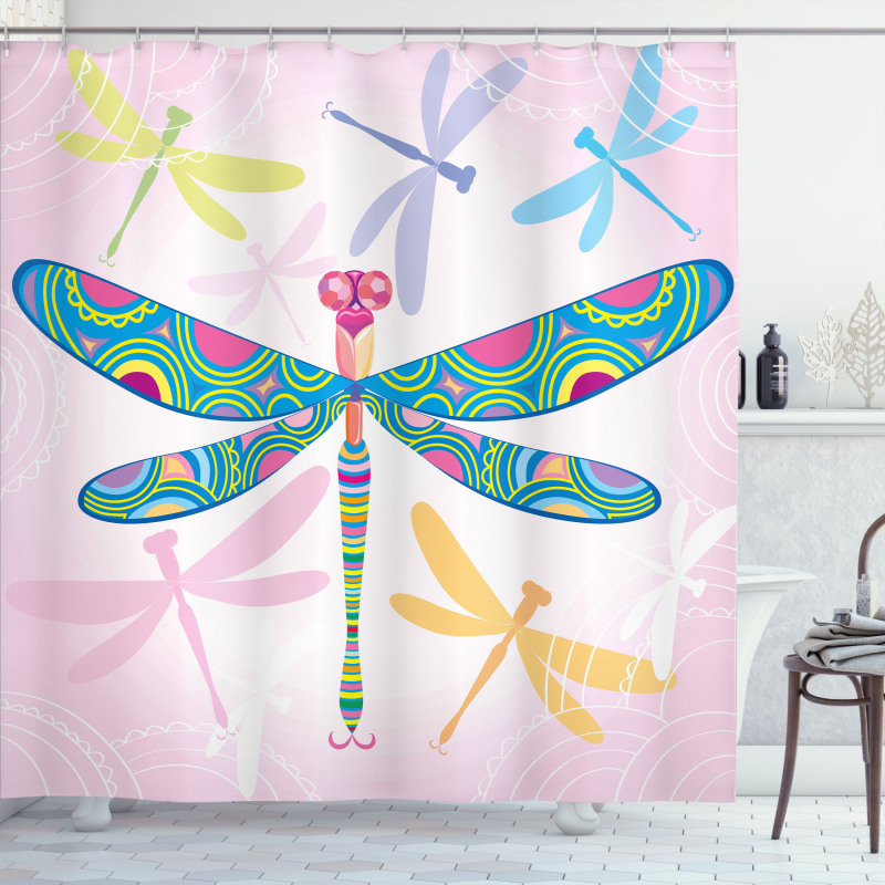 Kids Colorful Shower Curtain