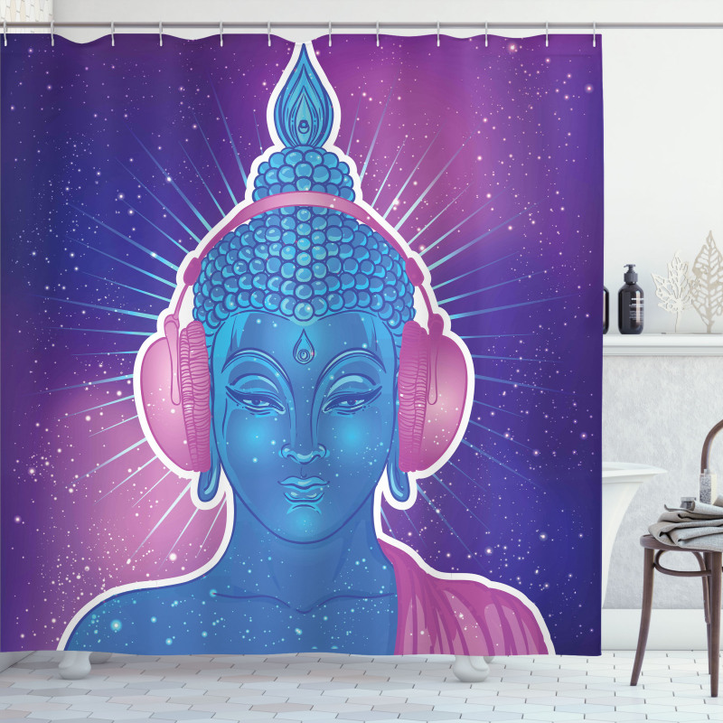 Modern Music Shower Curtain