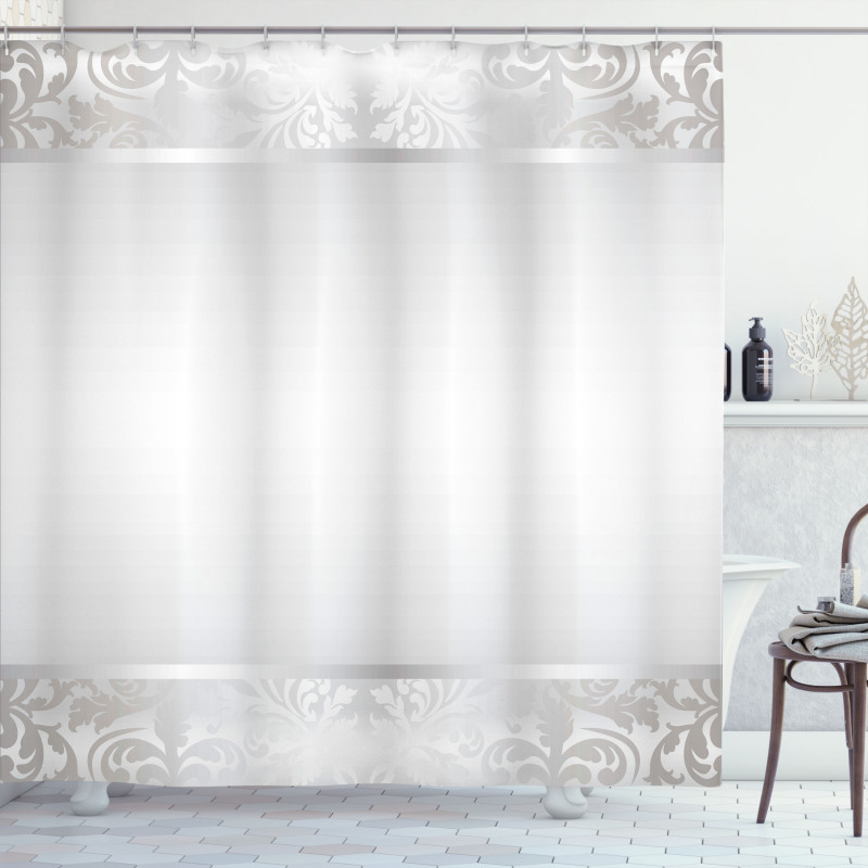 Rococo Style Ornaments Shower Curtain