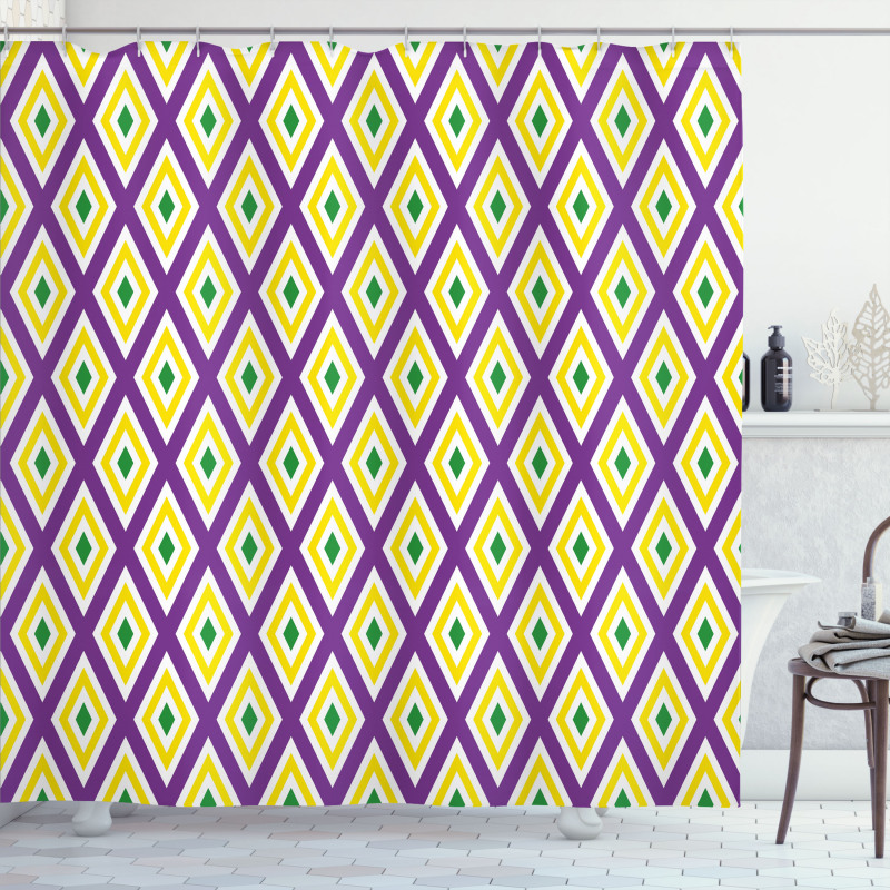 Traditional Carnival Shower Curtain