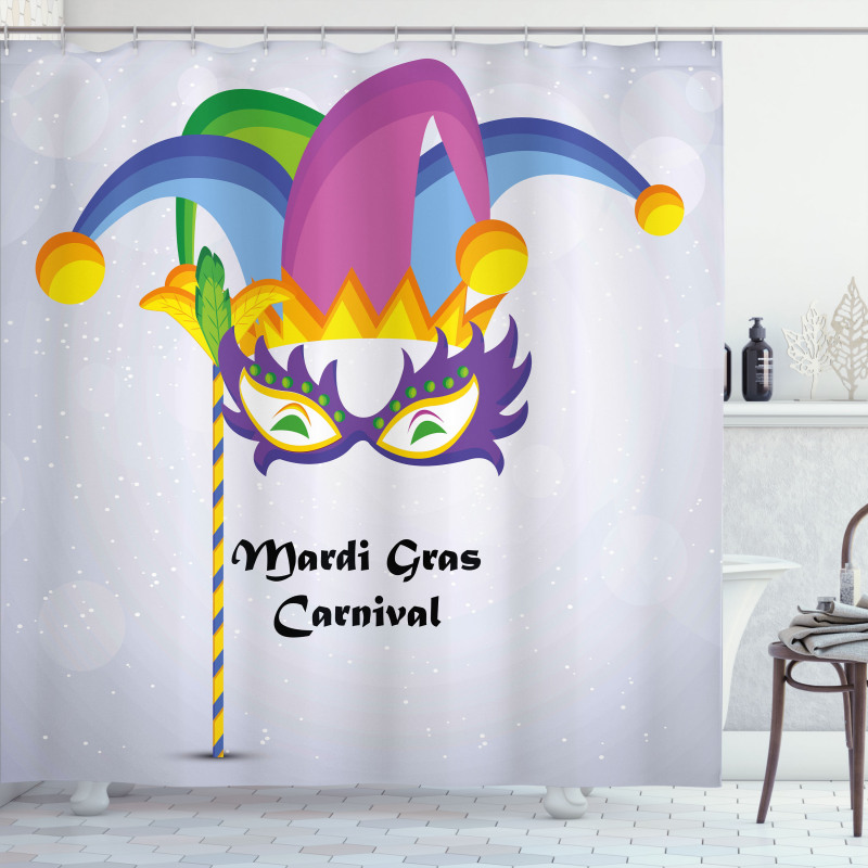 Carnival Party Shower Curtain