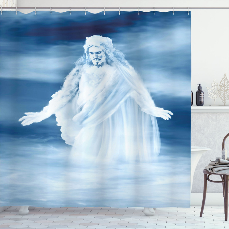 Ethereal Clouds Shower Curtain