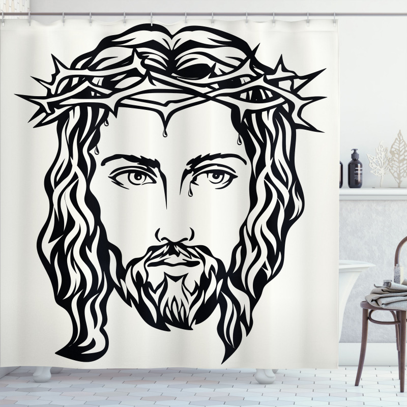 Crown of Thorns Shower Curtain