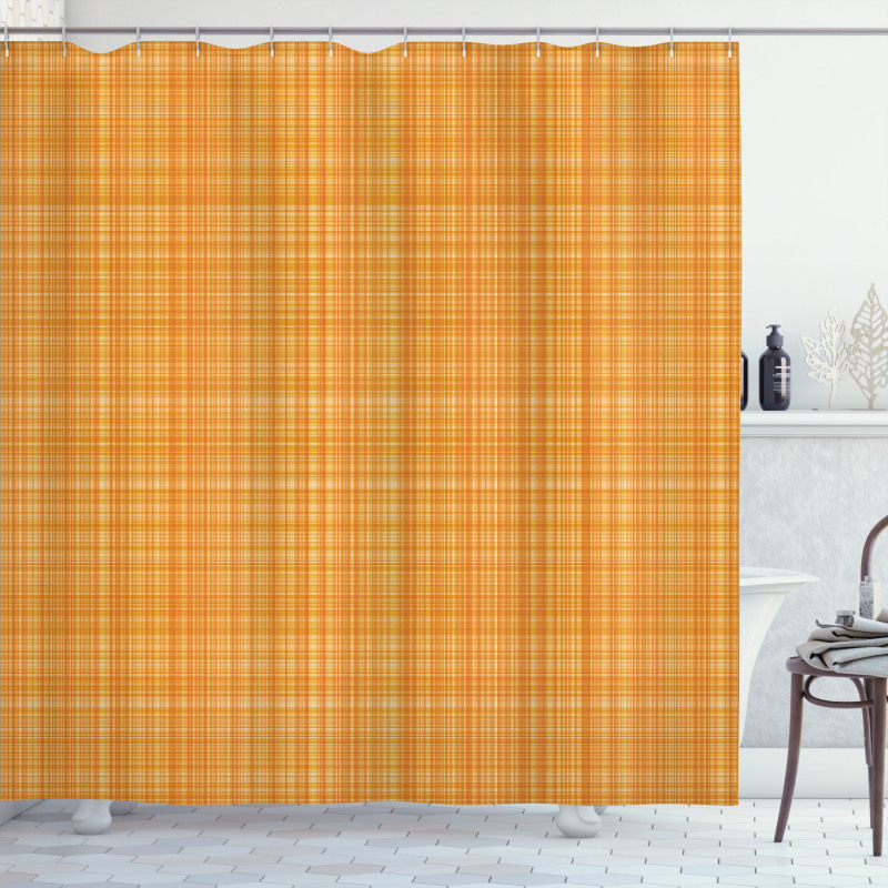 Striped Abstract Texture Shower Curtain