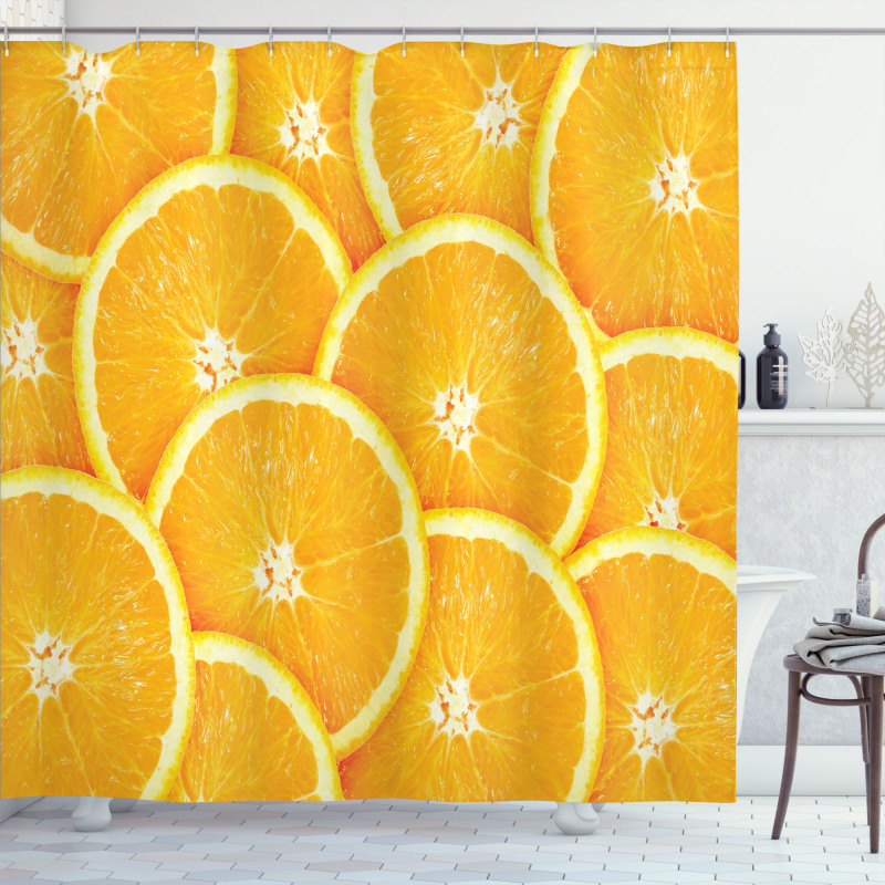 Citrus Fruit of Orange Shower Curtain