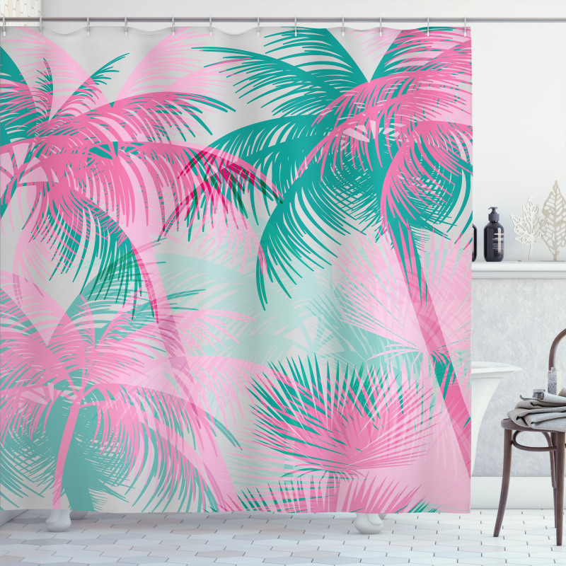 Beach Party Vintage Shower Curtain