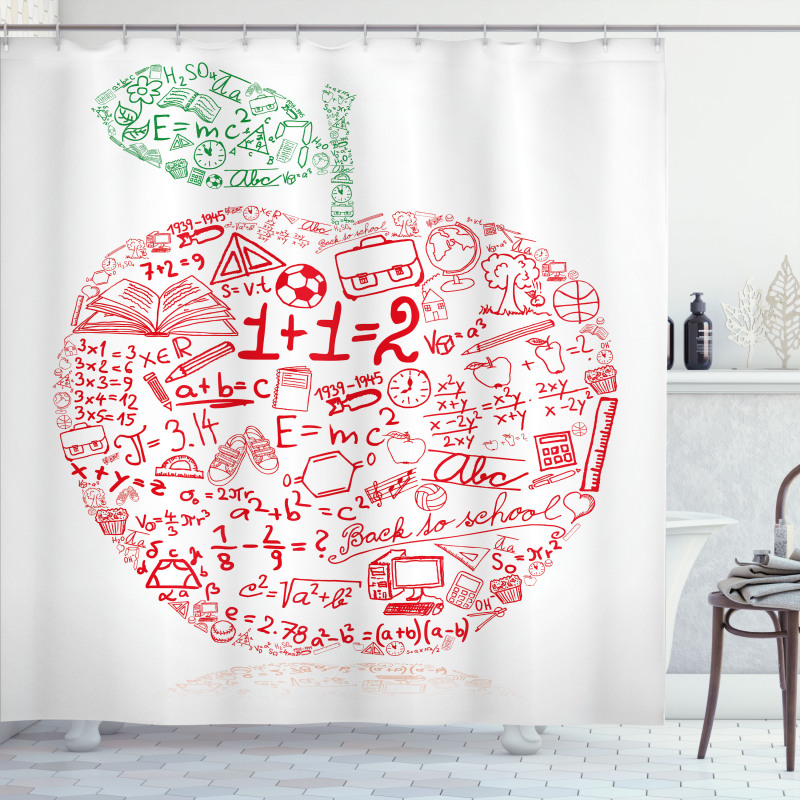 School Fun Shower Curtain