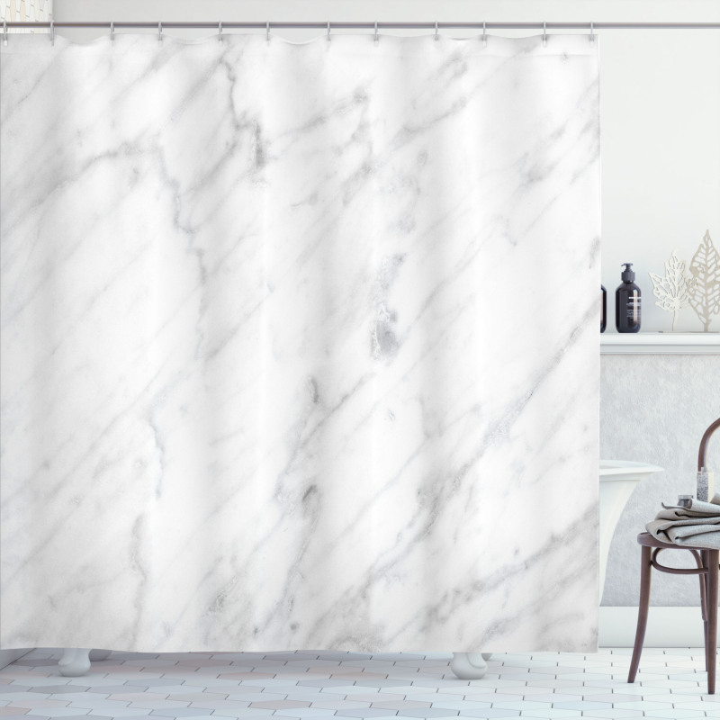 Carrara Organic Tile Shower Curtain