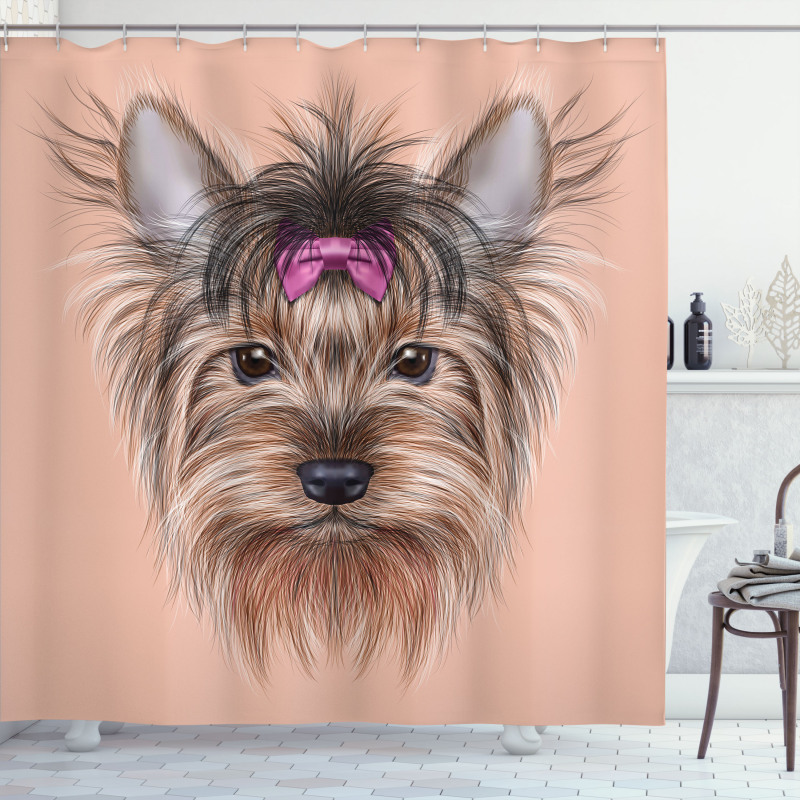 Realistic Animal Shower Curtain