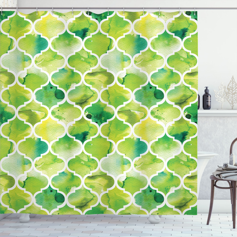 Moroccan Trellis Shower Curtain