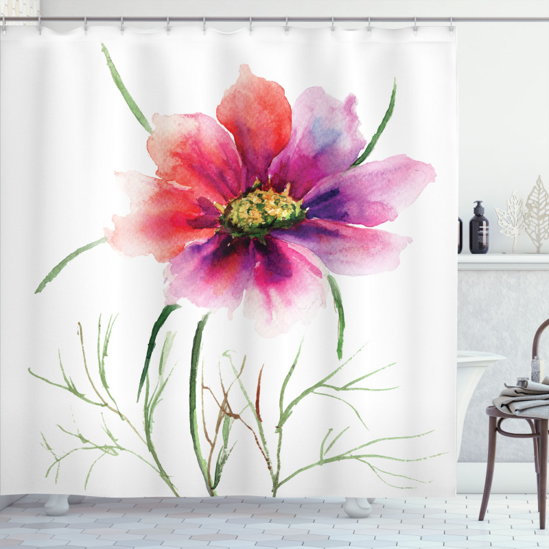 Floral Blossom Art Shower Curtain