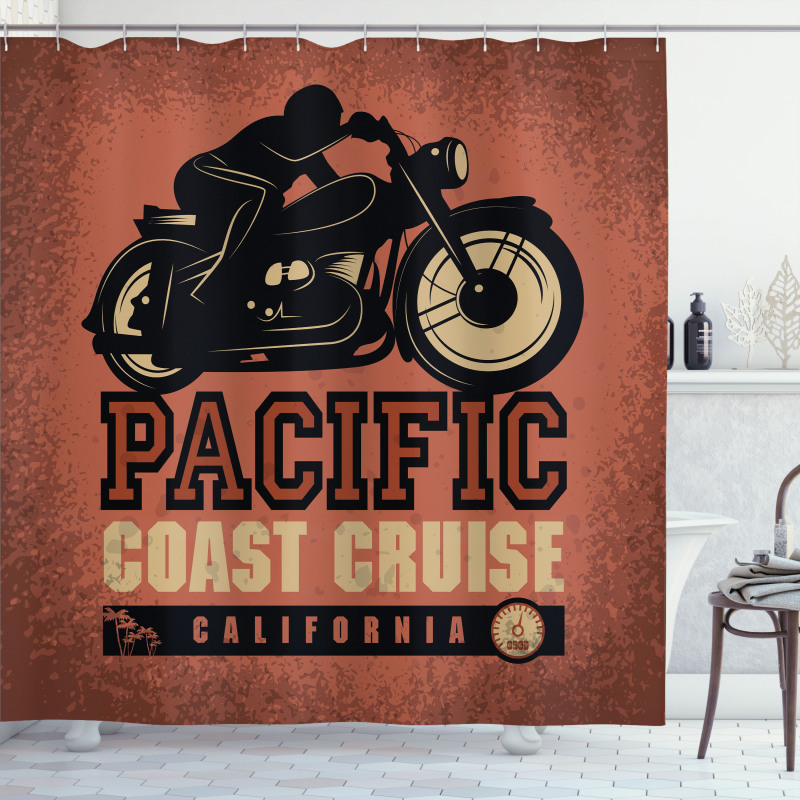 Pacific Coast Cruise Shower Curtain