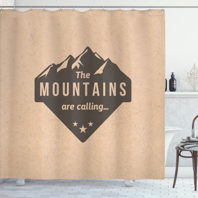 Climbing Journey Art Shower Curtain