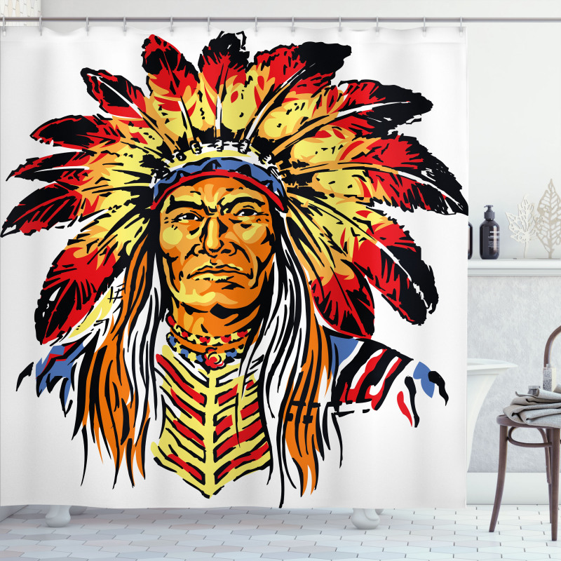 Chief Shower Curtain