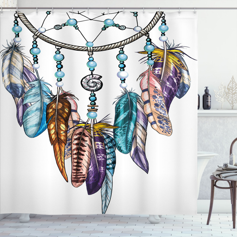Ornate Dreamcatcher Shower Curtain