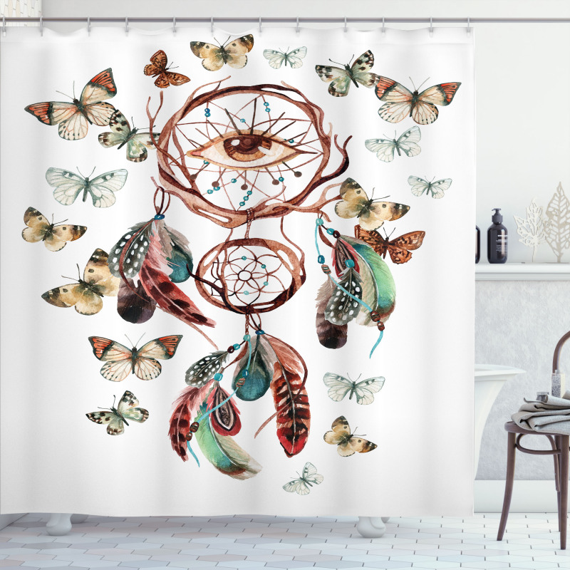 Dreamcatcher Art Shower Curtain