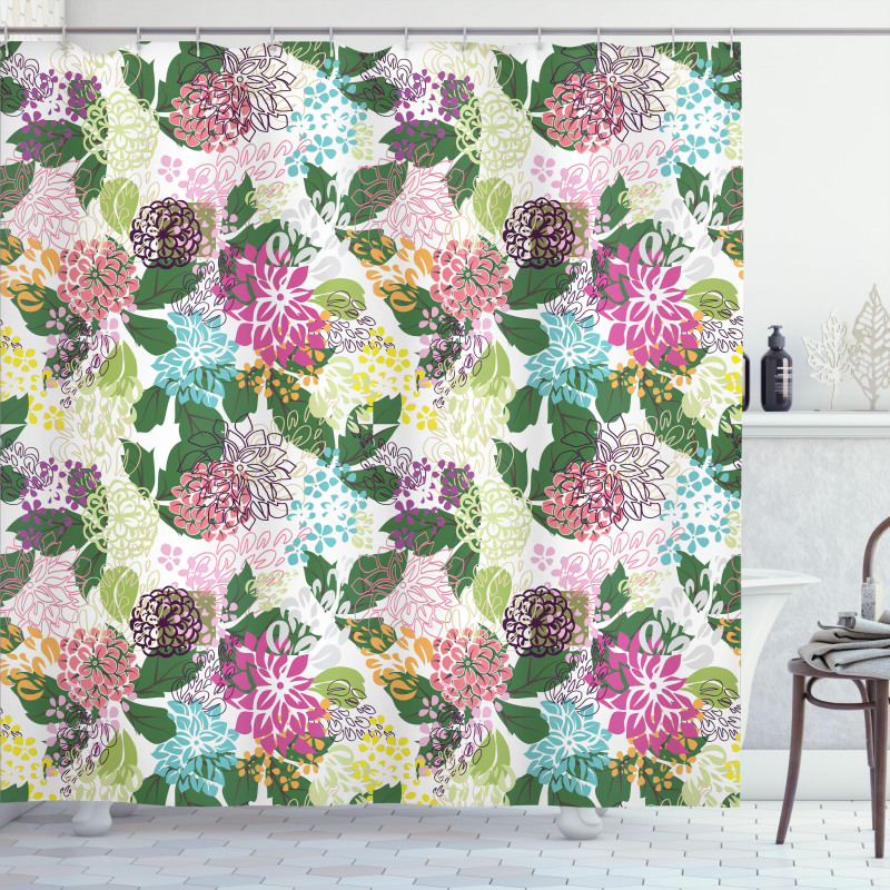 Blooms Beauty Shower Curtain