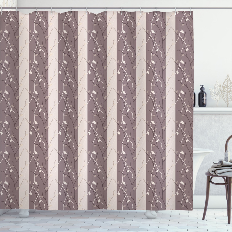 Earthen Toned Autumn Shower Curtain