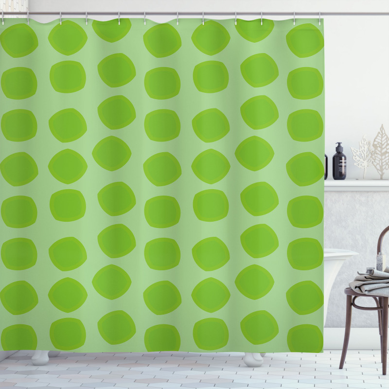 Simple Geometrical Shower Curtain