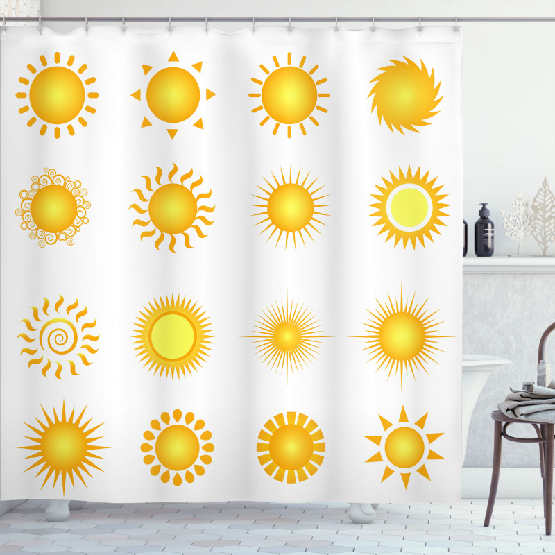 Sunny Summer Shower Curtain