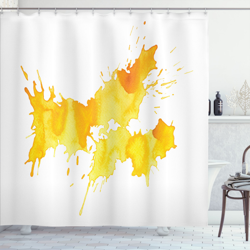 Color Splash Shower Curtain