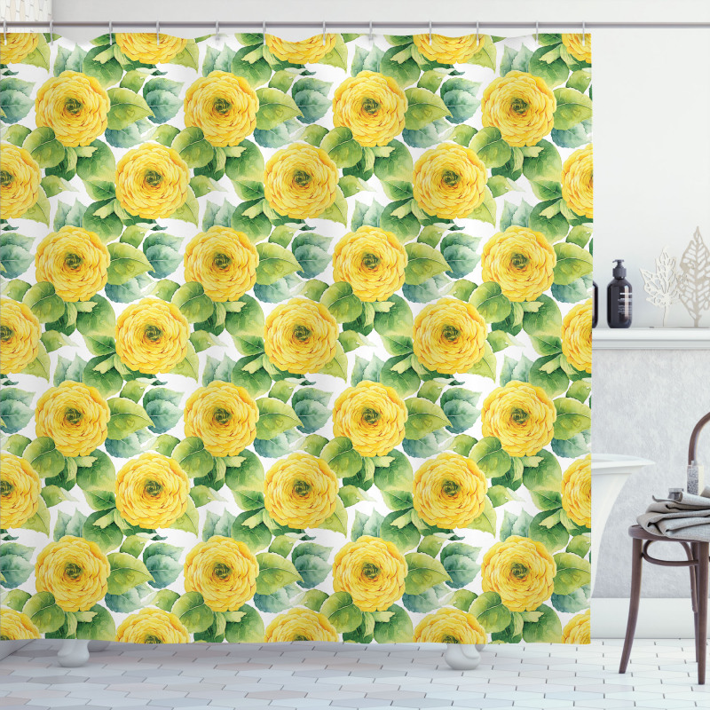 Gardening Plant Shower Curtain