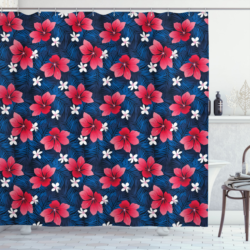 Exotic Flora Shower Curtain