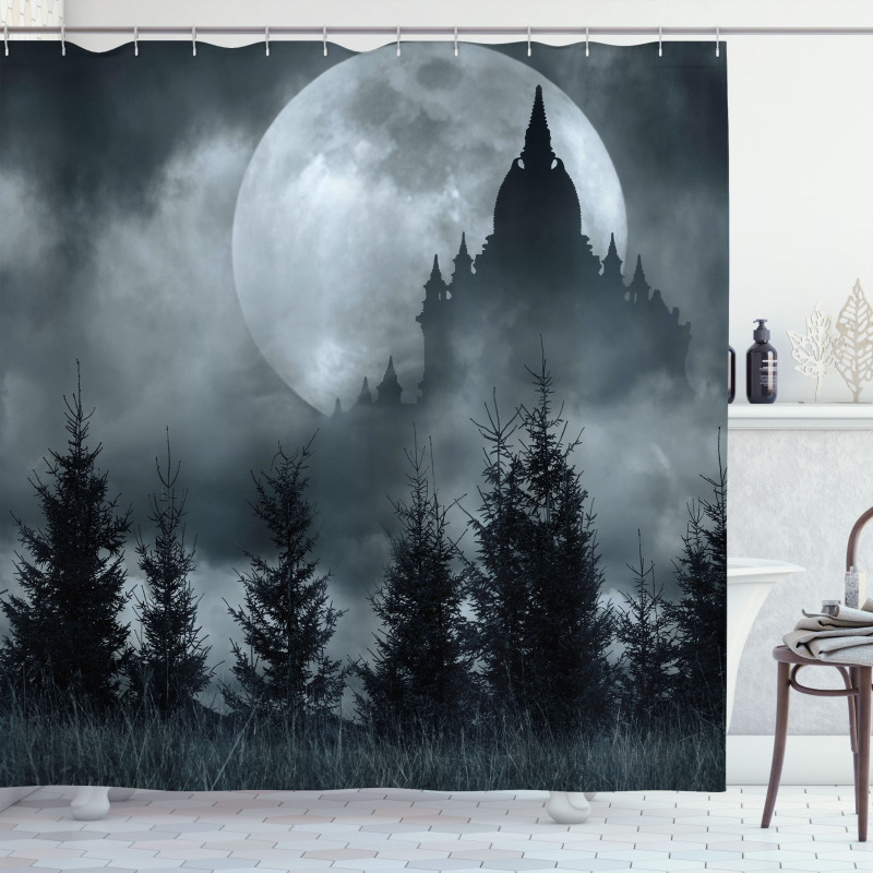 Magic Castle Design Shower Curtain