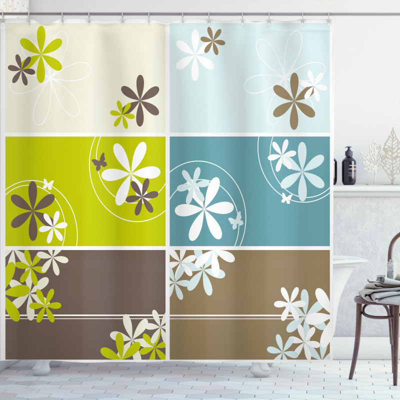 Spring Inspired Blossoms Shower Curtain