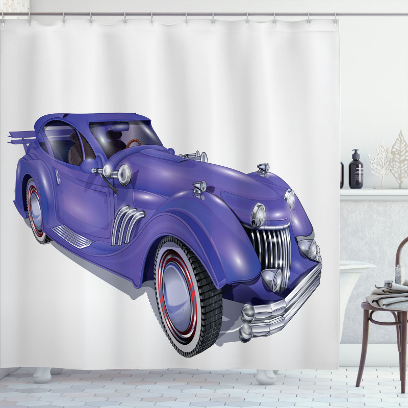 Custom Vehicle High Speed Shower Curtain