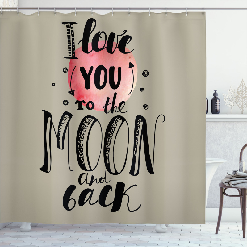 My Valentine Romance Shower Curtain