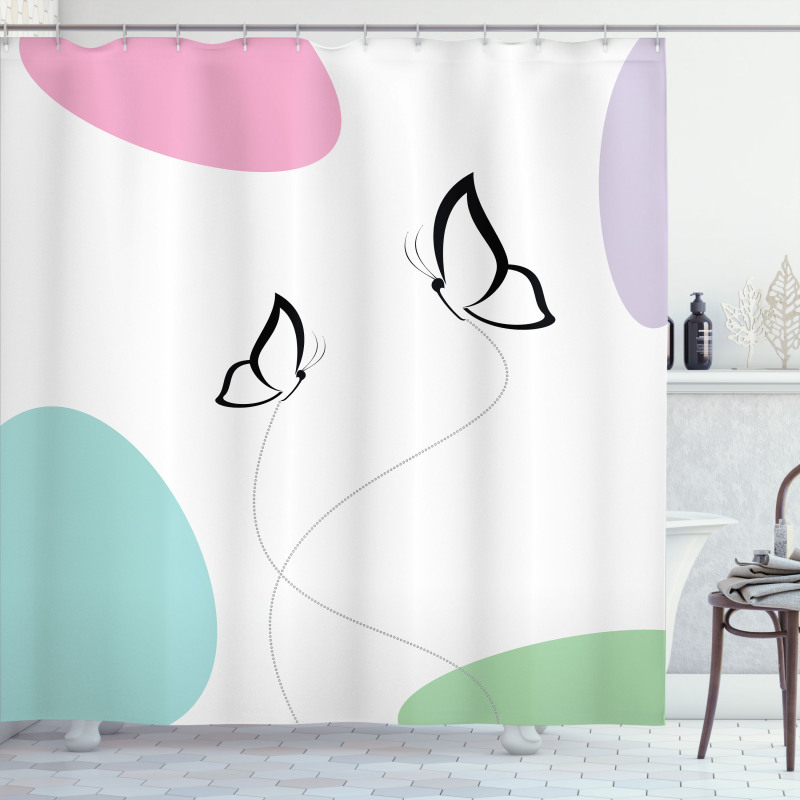 Cheerful Spring Shower Curtain