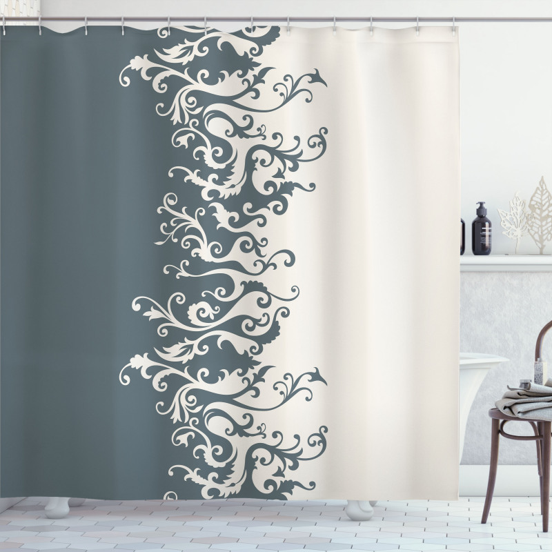 Antique Baroque Shower Curtain