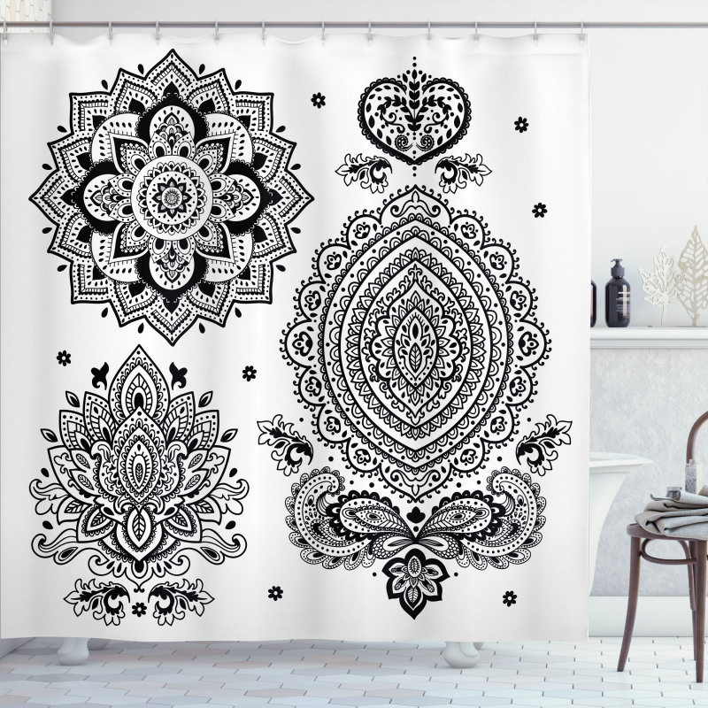 South Ornate Design Shower Curtain