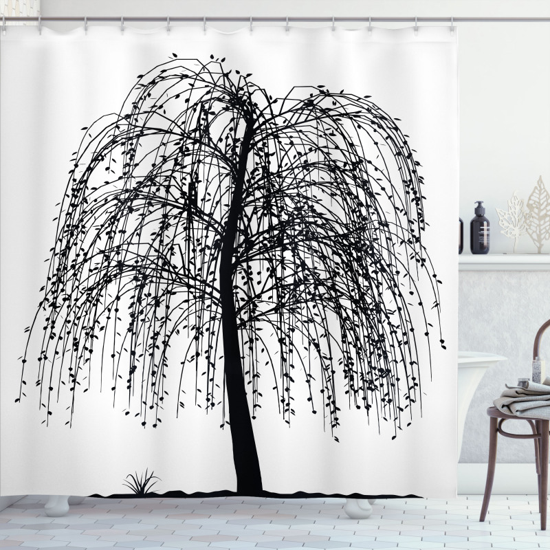 Barren Nature Shower Curtain