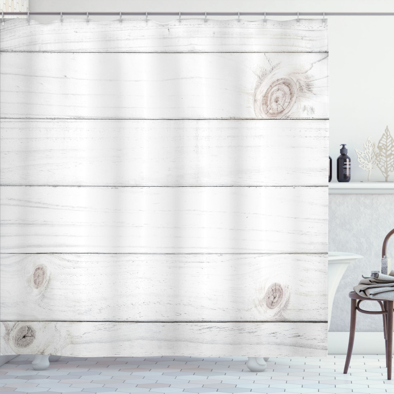 Rustic Design Shower Curtain