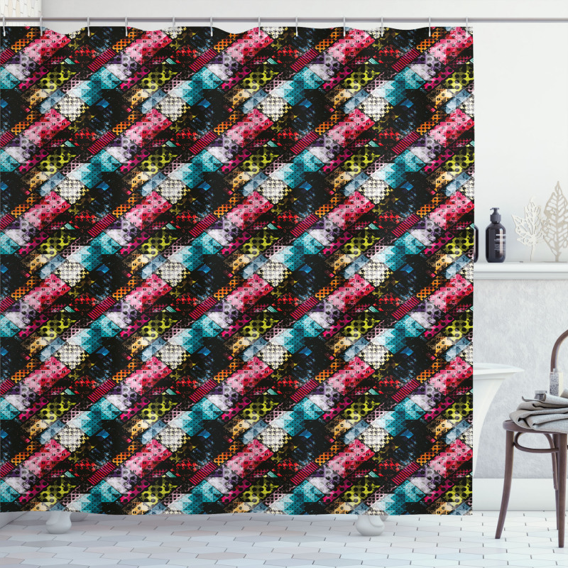 Vibrant Traditional Shower Curtain