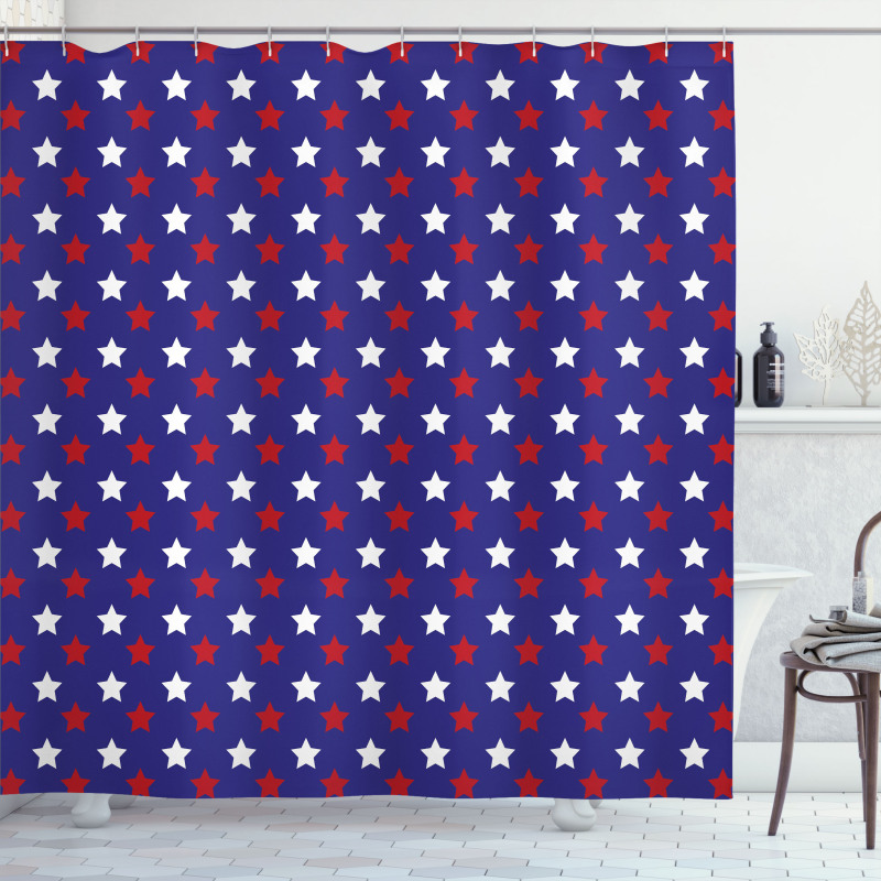 Federal Holiday Design Shower Curtain