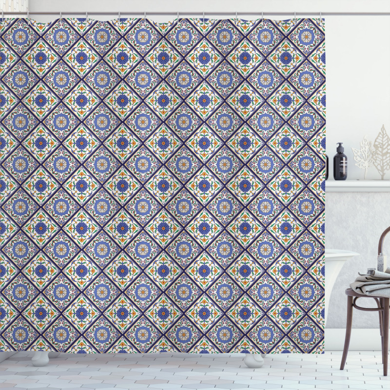 Morrocan Ornament Shower Curtain