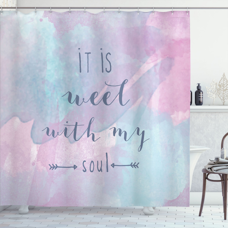 Aquarelle Shower Curtain