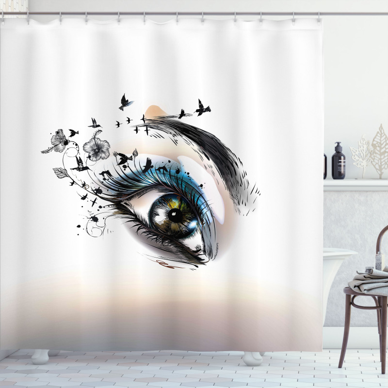Fantasy Female Shower Curtain