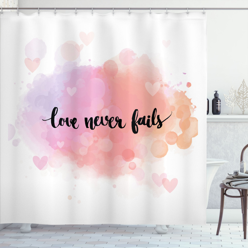 Dreamy Pastel Romantic Shower Curtain