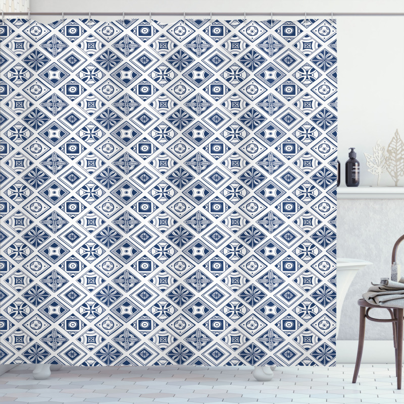 Spanish Traditional Shower Curtain