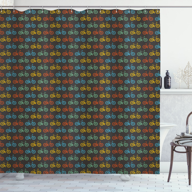 Boys and Girls Parade Shower Curtain